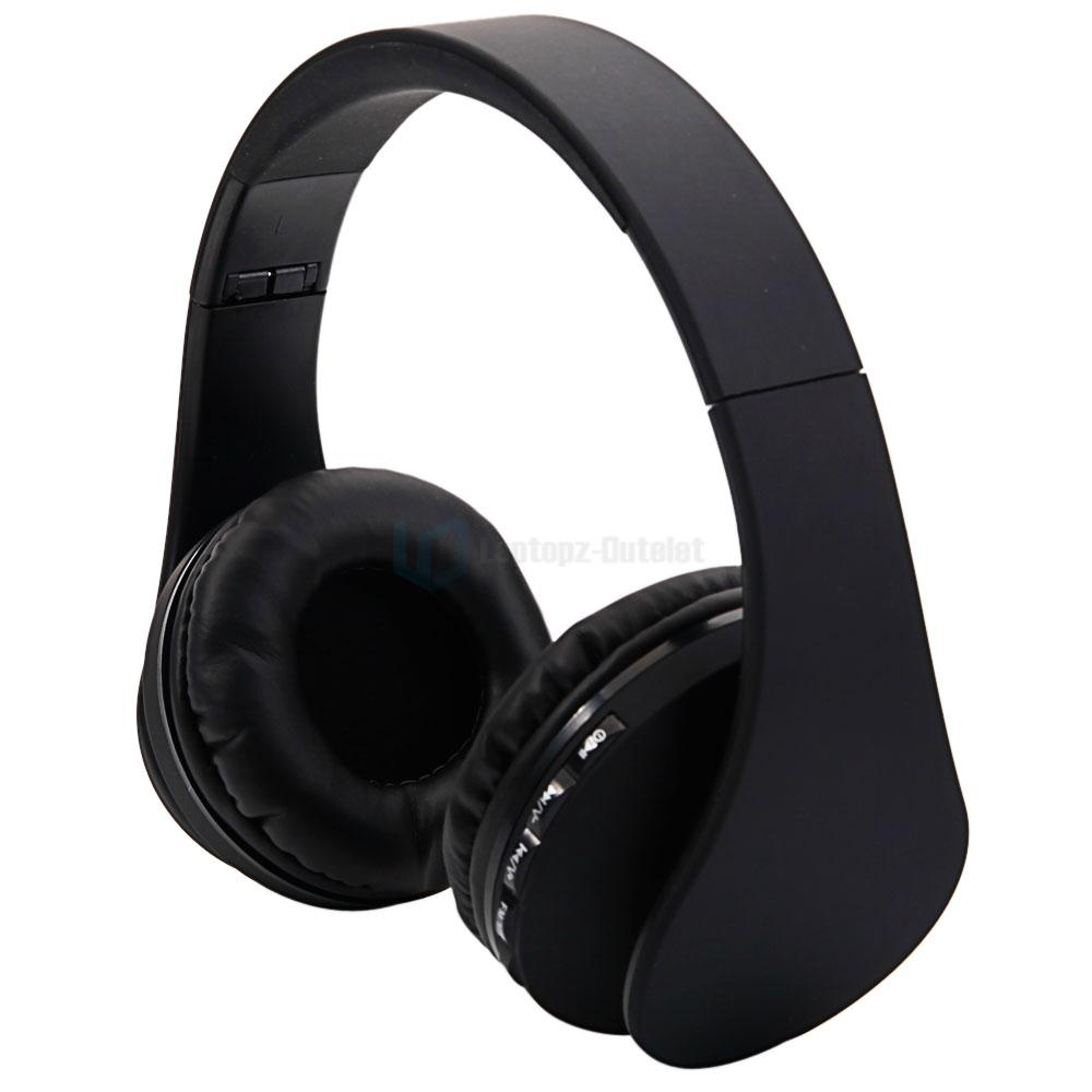 Universal Wireless Bluetooth Headsets Stereo FM Radio Headphones Earphone w/Mic | eBay