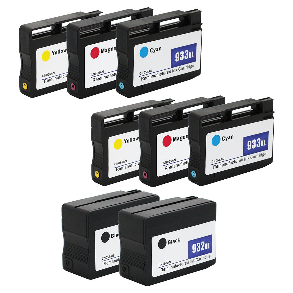 8x 932XL 933XL Ink Cartridge for HP Printer Officejet 6100 6700 6600